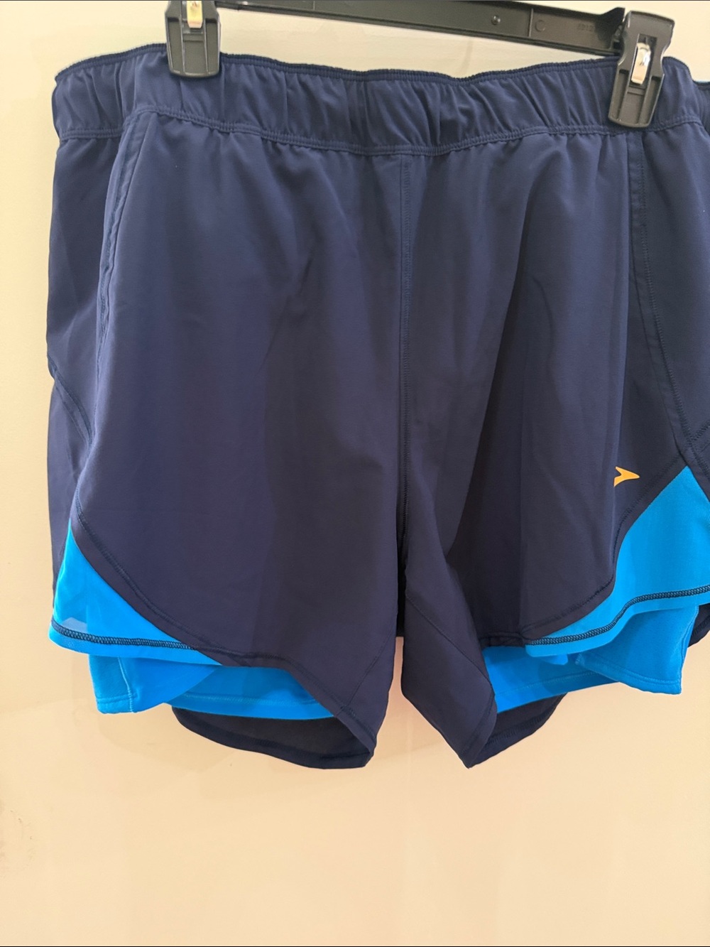Women’s size XL Navy & Blue Athletic Running Shorts